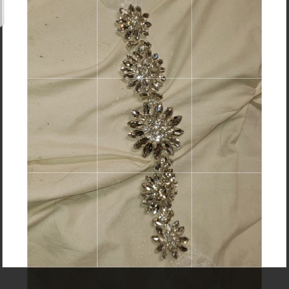 Bridesmaids/bridal rhinestone sash
